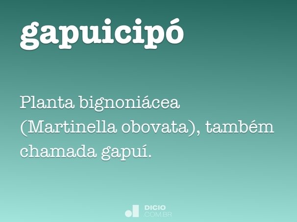 gapuicipó