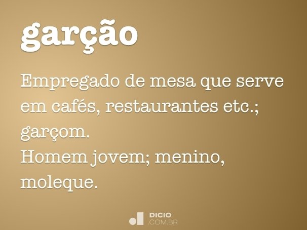 Garoar - Dicio, Dicionário Online de Português