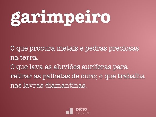 garimpeiro
