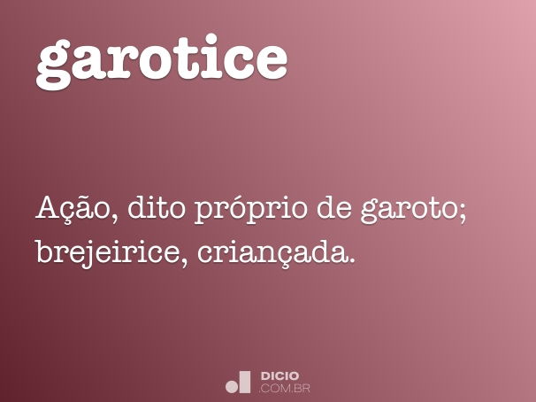 Garôa - Dicio, Dicionário Online de Português