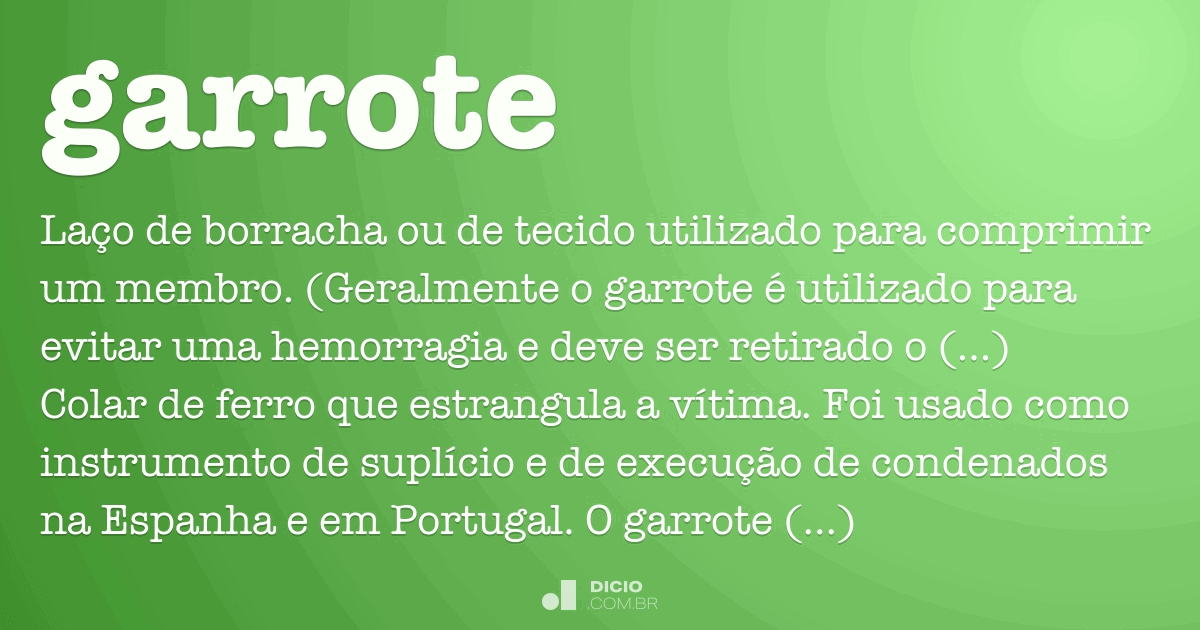 garrote 