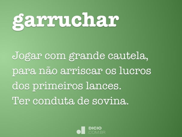 garruchar