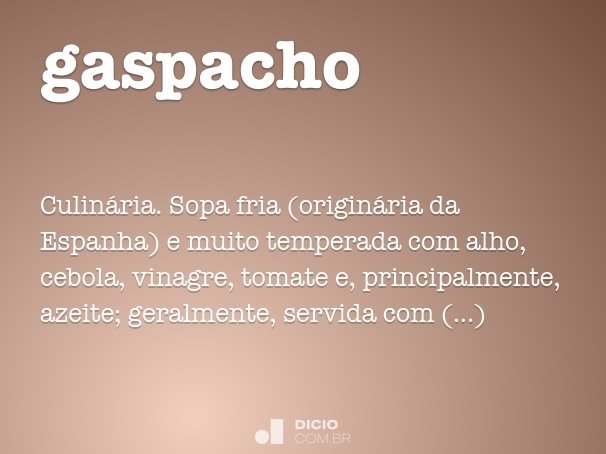gaspacho