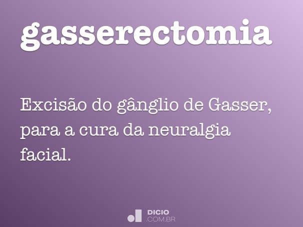 gasserectomia