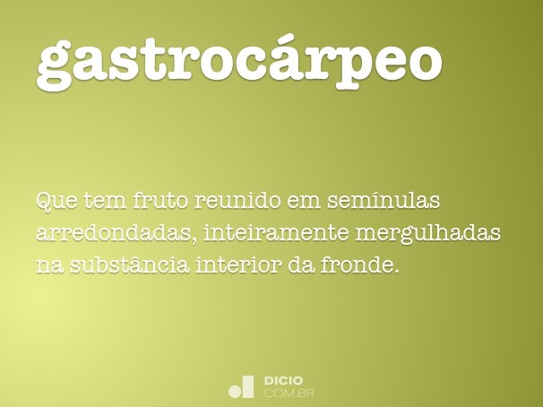 gastrocárpeo