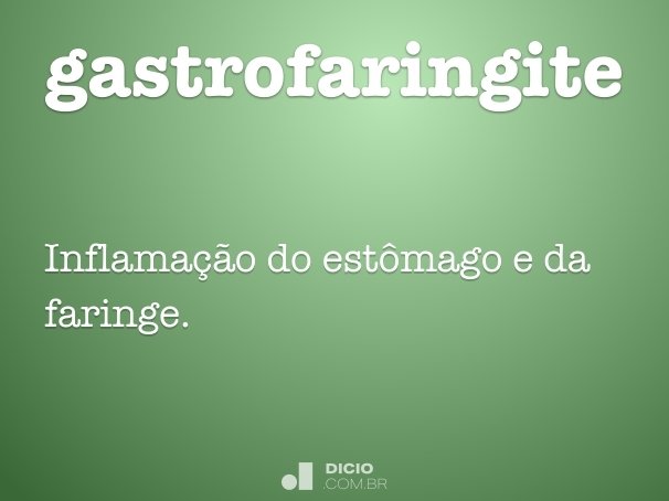 gastrofaringite