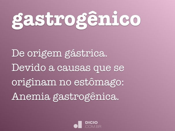 gastrogênico