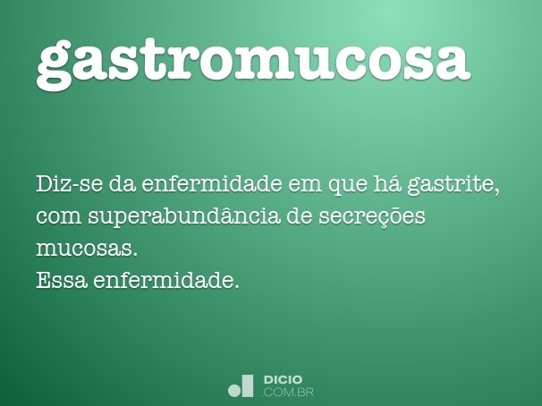 gastromucosa
