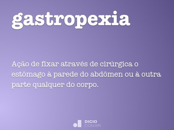 gastropexia