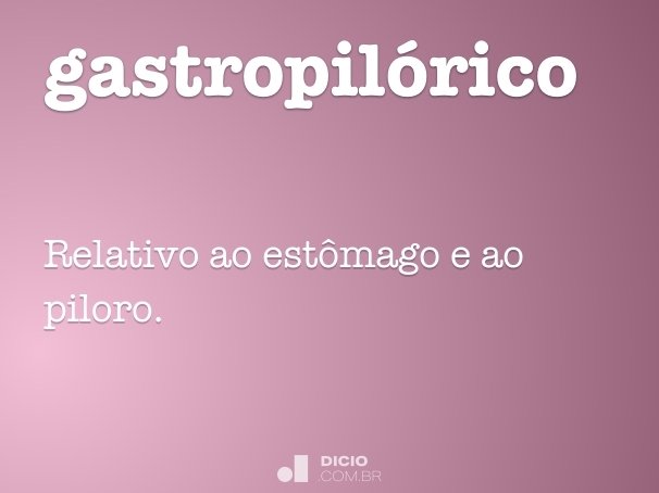 gastropilórico