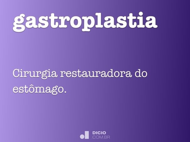 gastroplastia