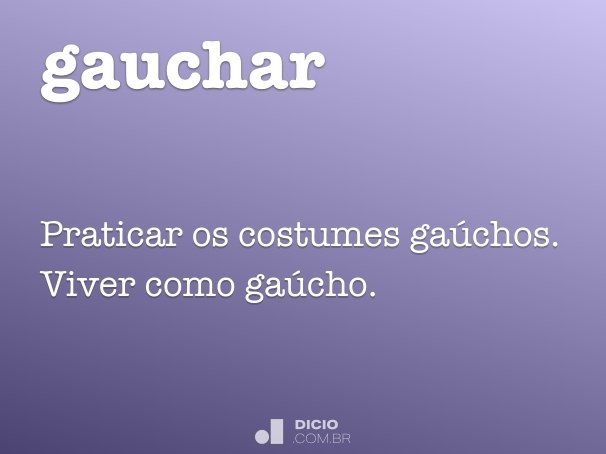 gauchar