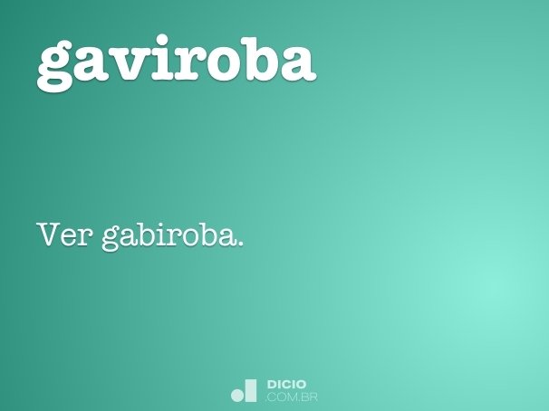 gaviroba