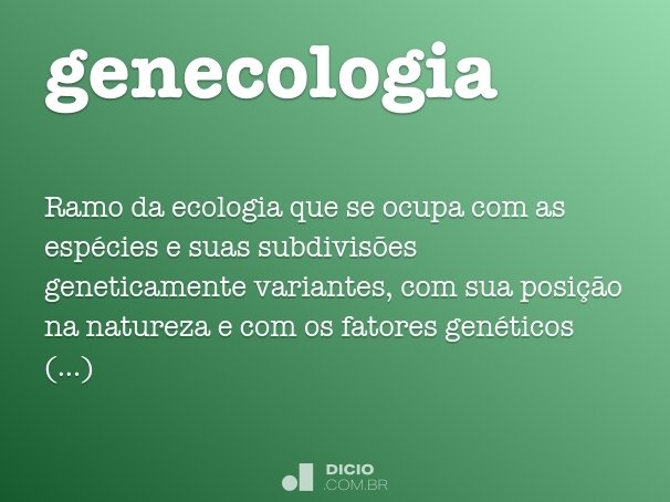 genecologia