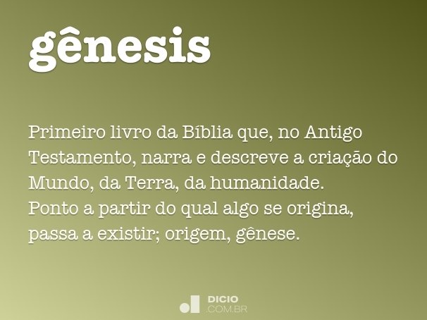 gênesis