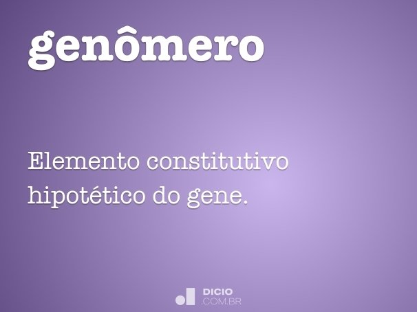 genômero