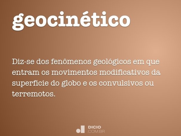 geocinético
