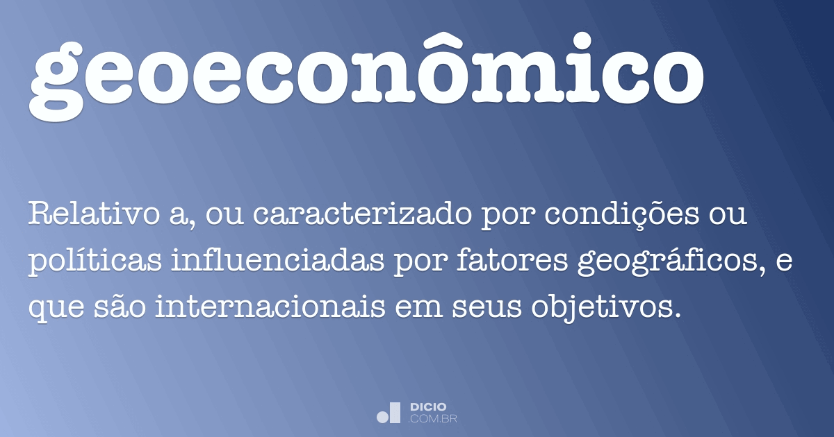 Geoeconomia