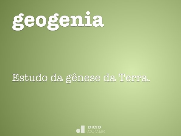 geogenia