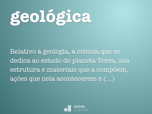 geológica
