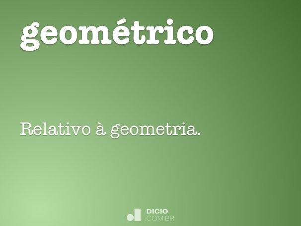 geométrico