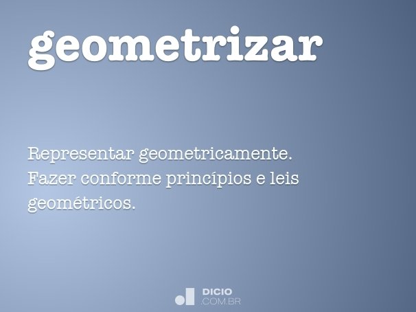 geometrizar