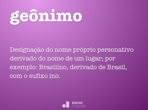 geônimo