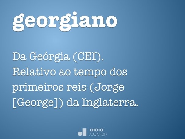georgiano