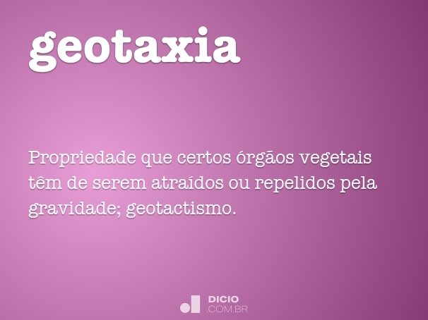 geotaxia