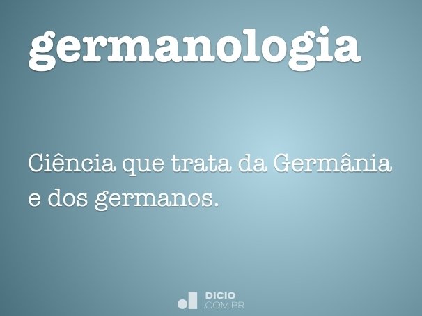 germanologia