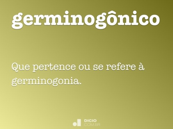 germinogônico