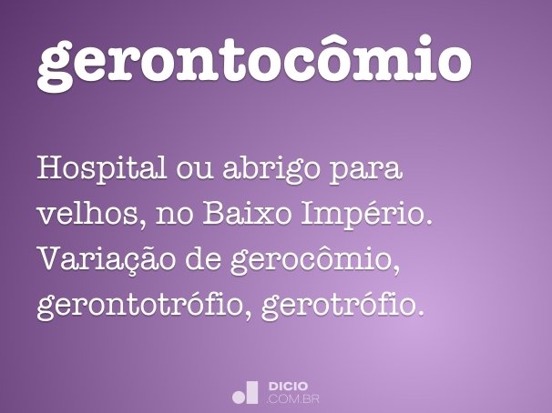gerontocômio