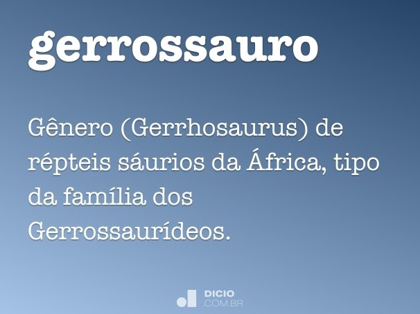 gerrossauro