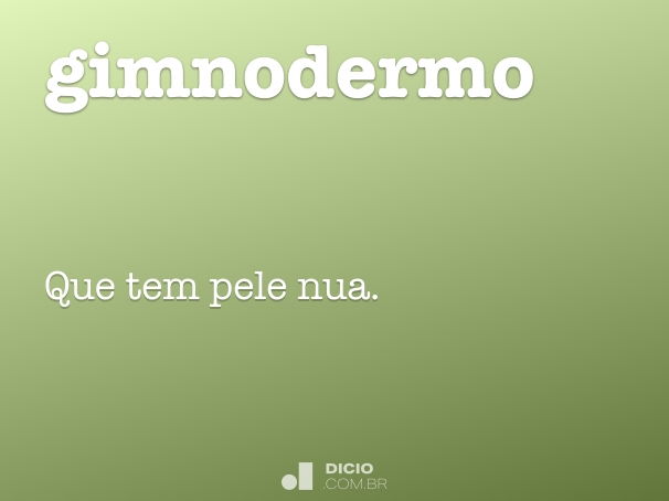 gimnodermo