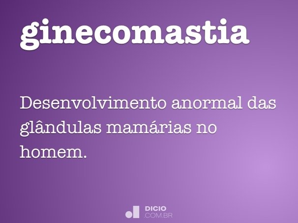 ginecomastia