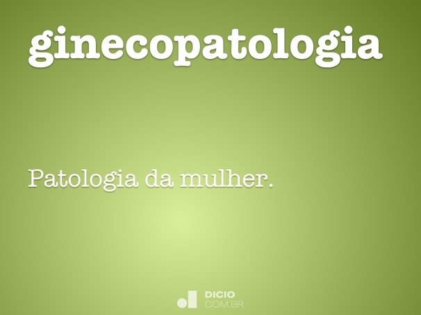 ginecopatologia