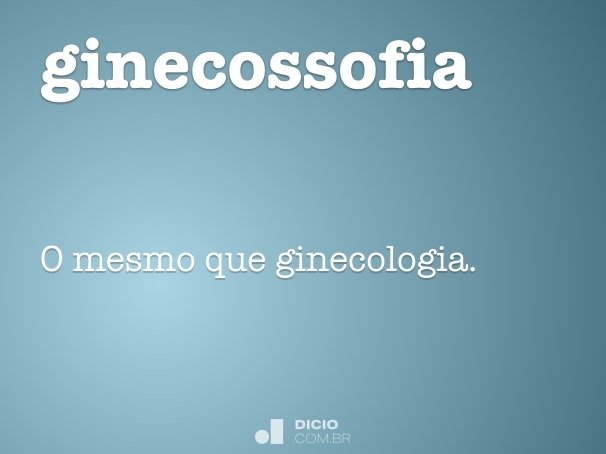 ginecossofia