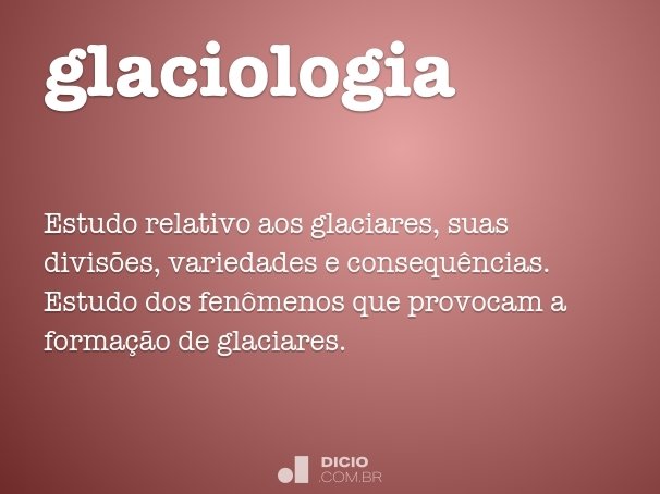 glaciologia