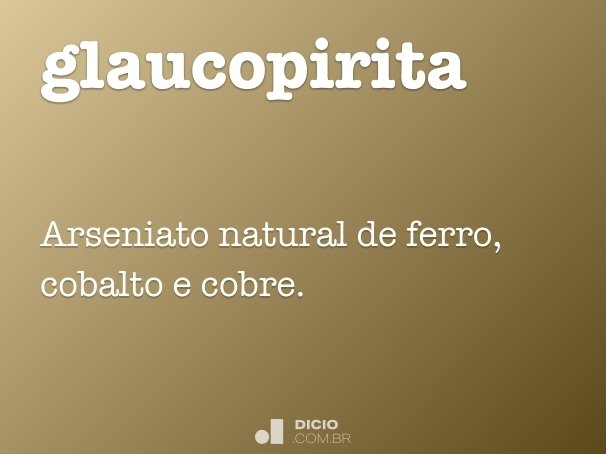 glaucopirita