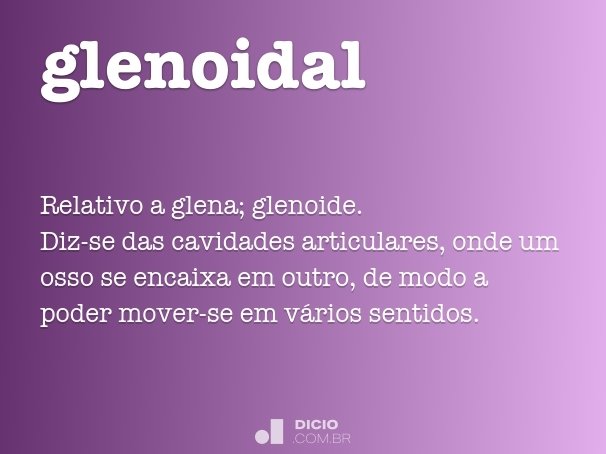 glenoidal