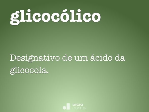 glicocólico