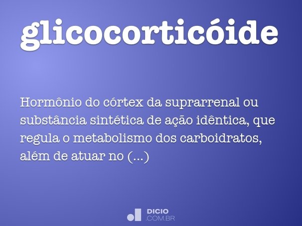 glicocorticóide
