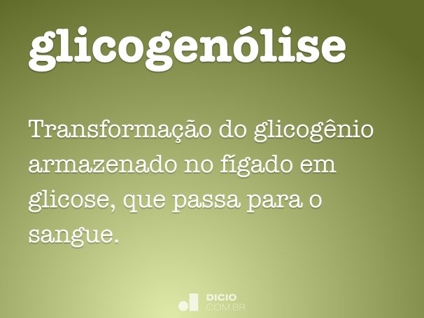 glicogenólise