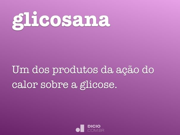 glicosana