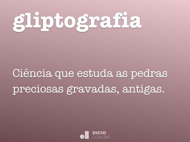 gliptografia