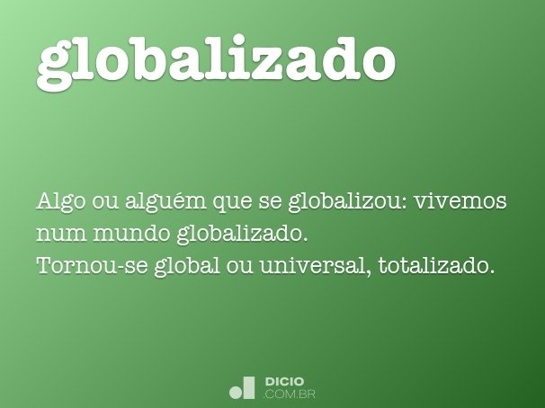 globalizado