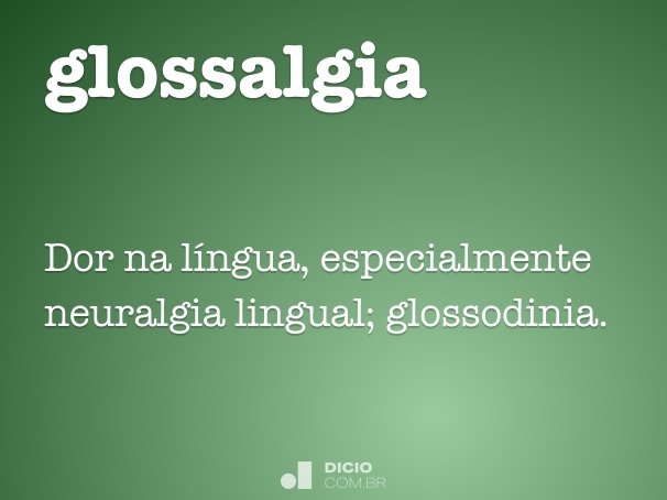 glossalgia