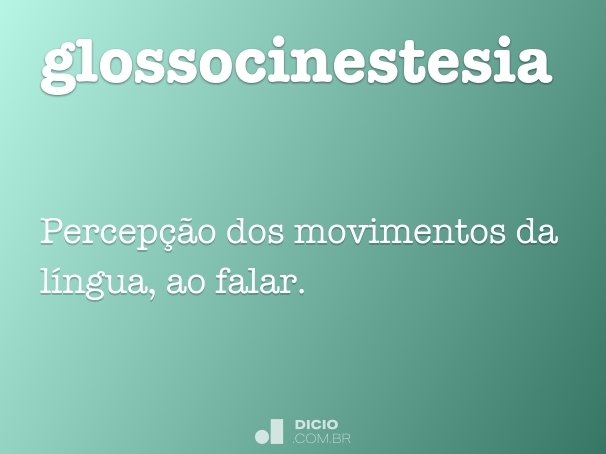 glossocinestesia