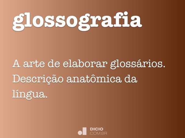 glossografia