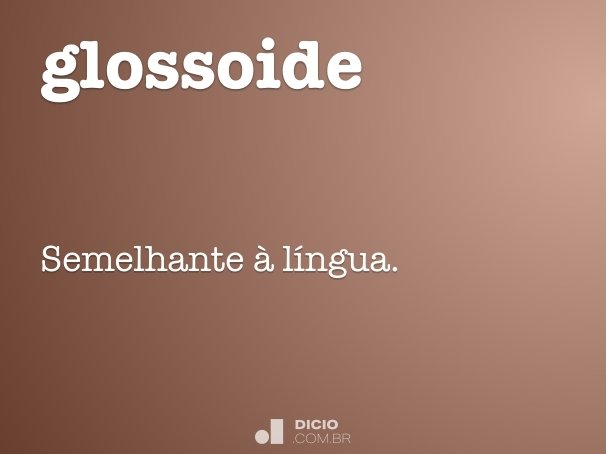 glossoide